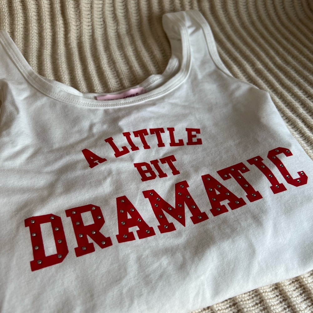 A Little Bit Dramatic Mean Girls X Forever 21 Tank Top NWOT